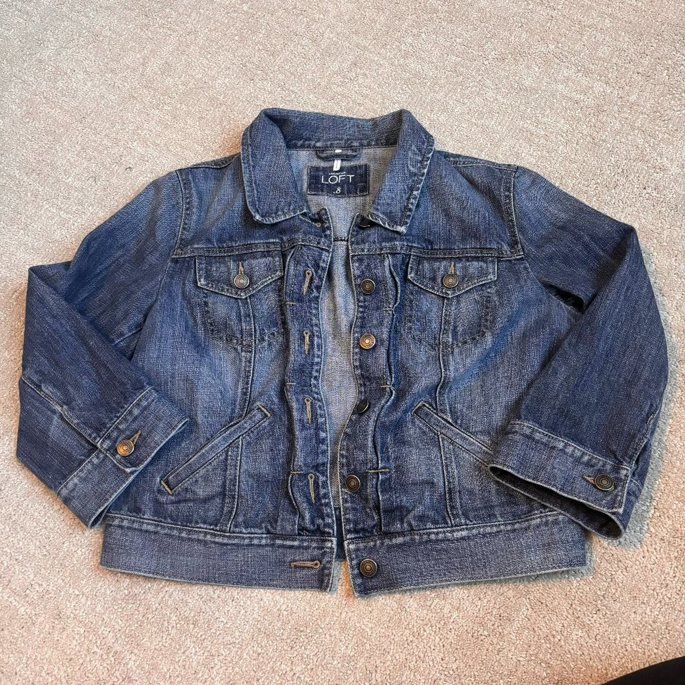 Ann Taylor LOFT Denim Jacket